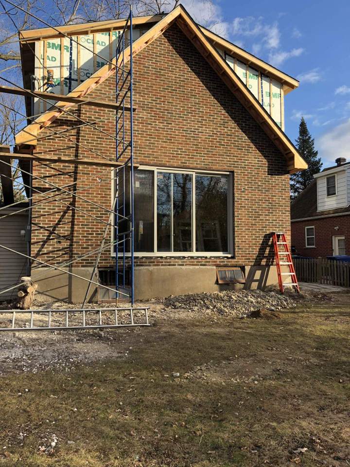 Agrandissement de maison Montreal