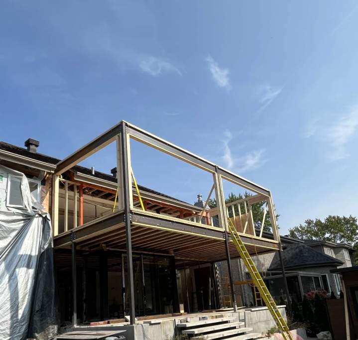 agrandissement de maison