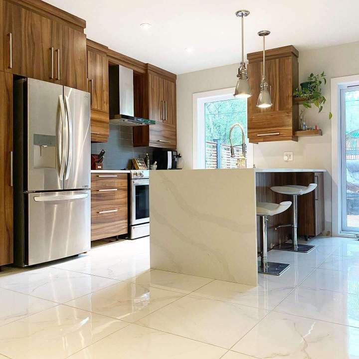 Rénovation sur mesure de cuisine Montréal