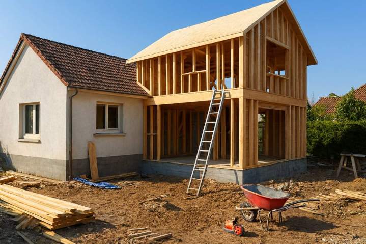 Agrandissement maison Rive-sud