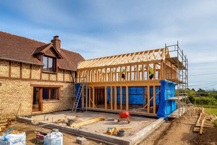 agrandissement de maison