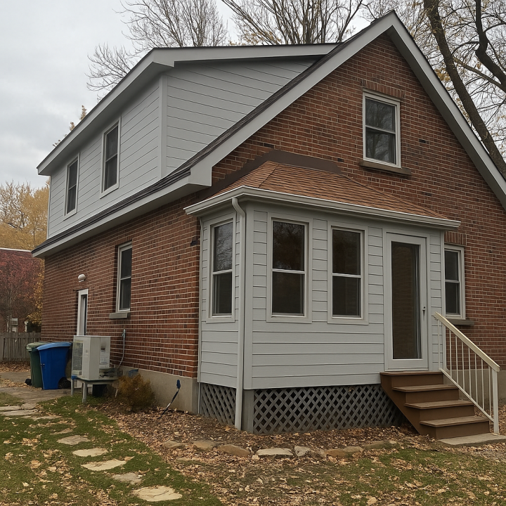 Projet d’agrandissement de maison Montréal